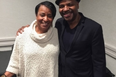 The guitar summit at the MAJF was awesome. Chatting with Bobby Broom