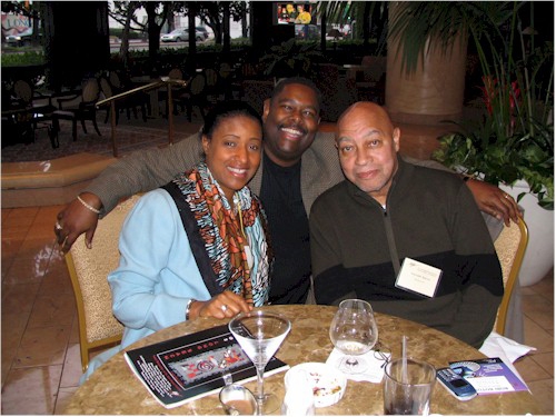 Vanessa, Carroll Dashield & Kenny Baron in LA at Jazz Times Convention