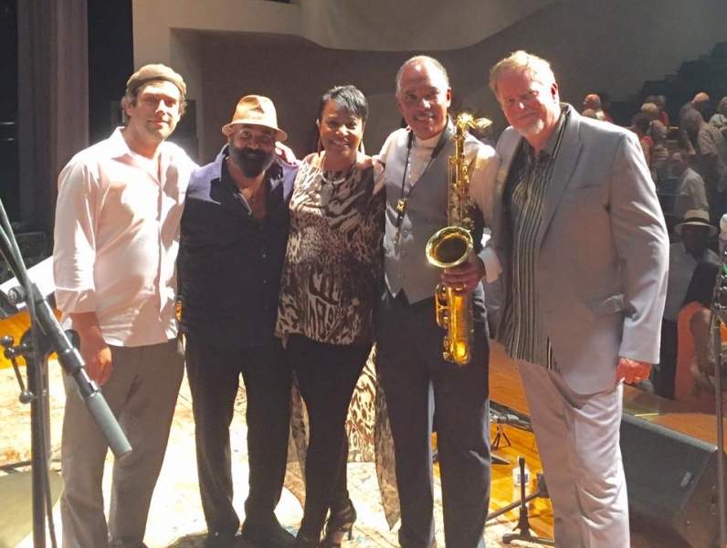 Nice concert at Baltimore Museum of Art today -Don Braden_Vanessa Rubin Band w Cecils Jazz Cecil Brooks III and Jared Gold