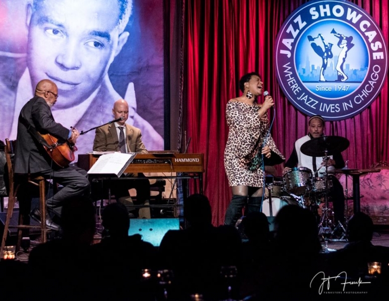 Vanessa In Chicago with Perry Hughes, Duncan W. McMillan, and Winard Harper at Jazz Showcase