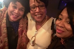 Shirley Cook, Vanessa Rubin, Evelyn Wright at the Bop Stop