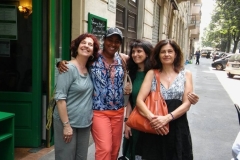 Lunching in Milan with the Director of Civica Scuola di Musica di Milano and his lovely staff-1
