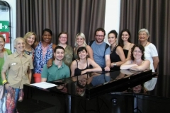 Me and my students from two days of intense but fun master classes in Milan, Italy